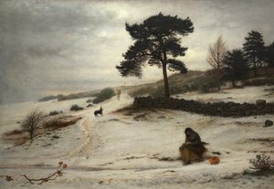 Sopla, sopla, viento de invierno de John Everett Millais